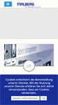 Mobile Screenshot of malberg-edv.com